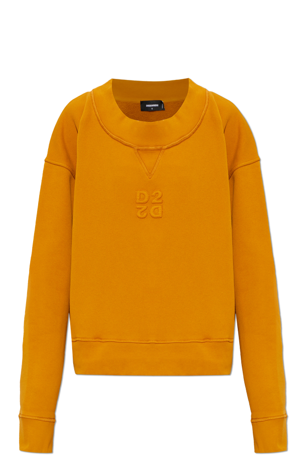 Dsquared2 Cotton sweatshirt with embroidered logo | Women's | Vitkac